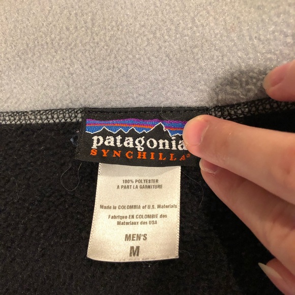 Patagonia Synchilla Men’s Black Vest - Picture 4 of 5
